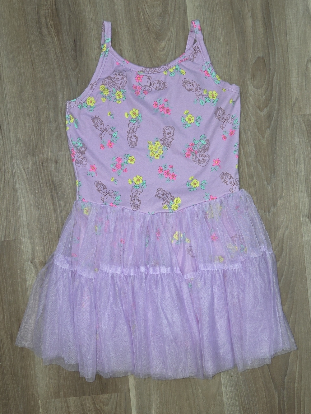 •Disney• Little Girls Disney Princess Tank Top Romper